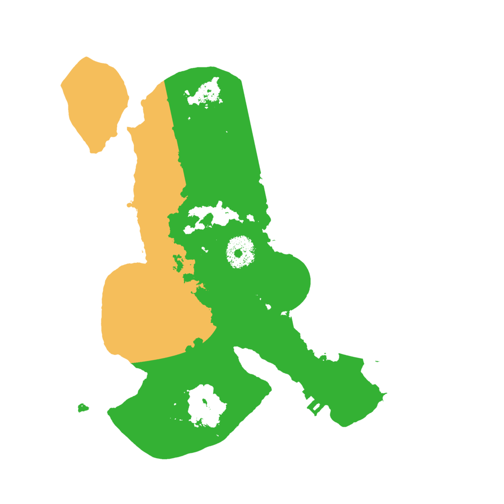 Biome Rust Map: Procedural Map, Size: 2500, Seed: 978168782