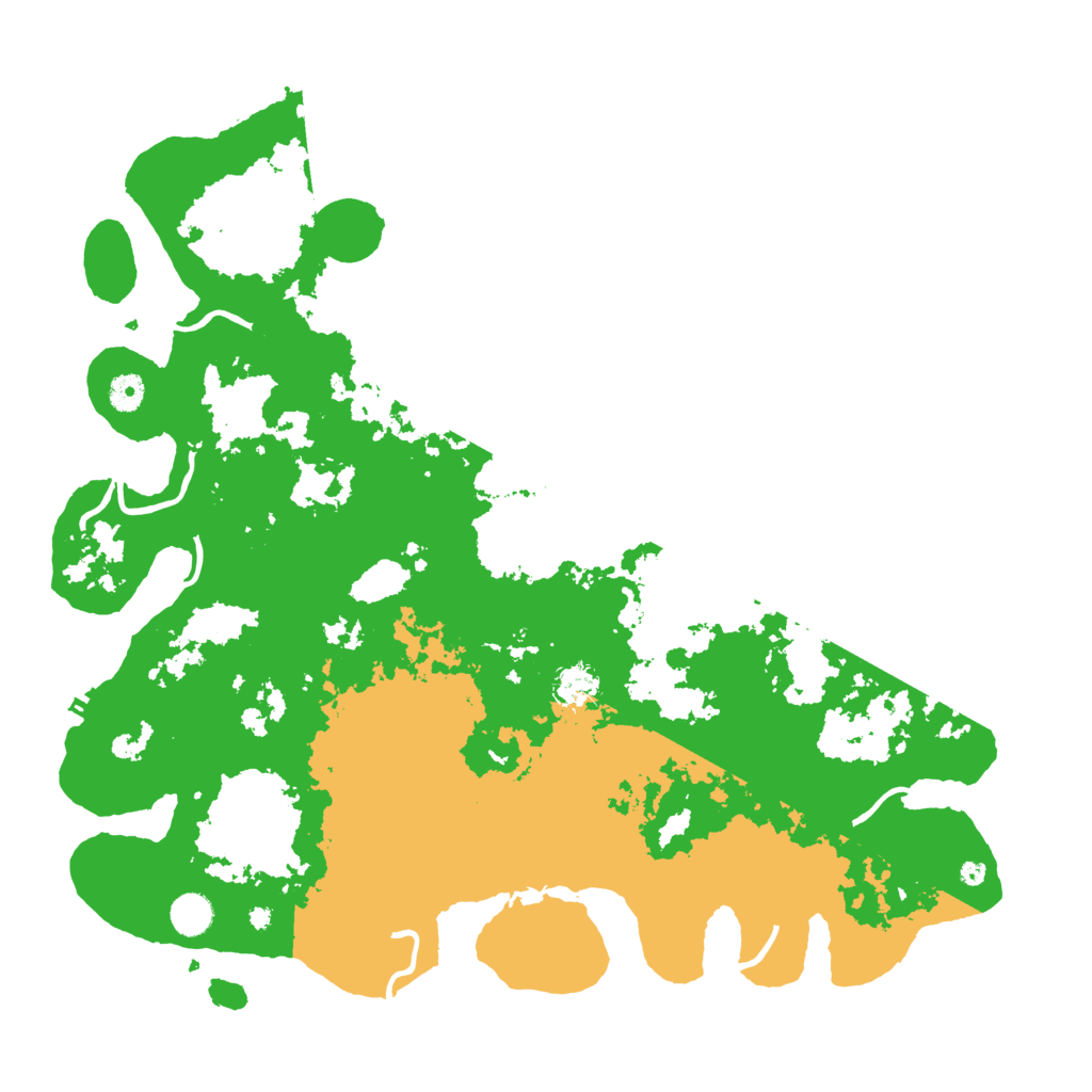 Biome Rust Map: Procedural Map, Size: 4500, Seed: 129446803