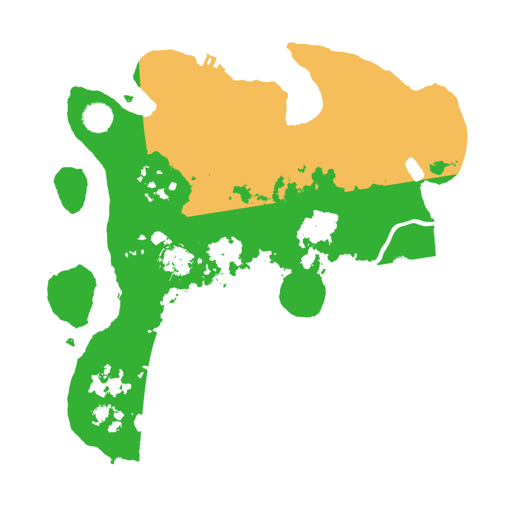 Biome Rust Map: Procedural Map, Size: 3000, Seed: 1825349790