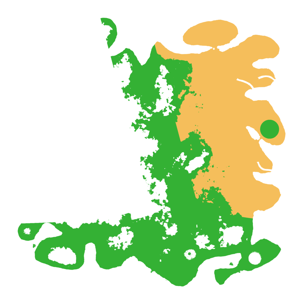 Biome Rust Map: Procedural Map, Size: 4250, Seed: 876554736