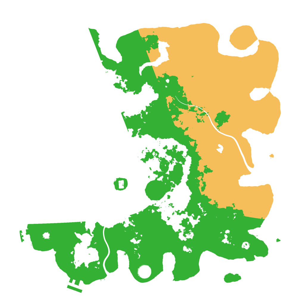 Biome Rust Map: Procedural Map, Size: 4000, Seed: 398898849
