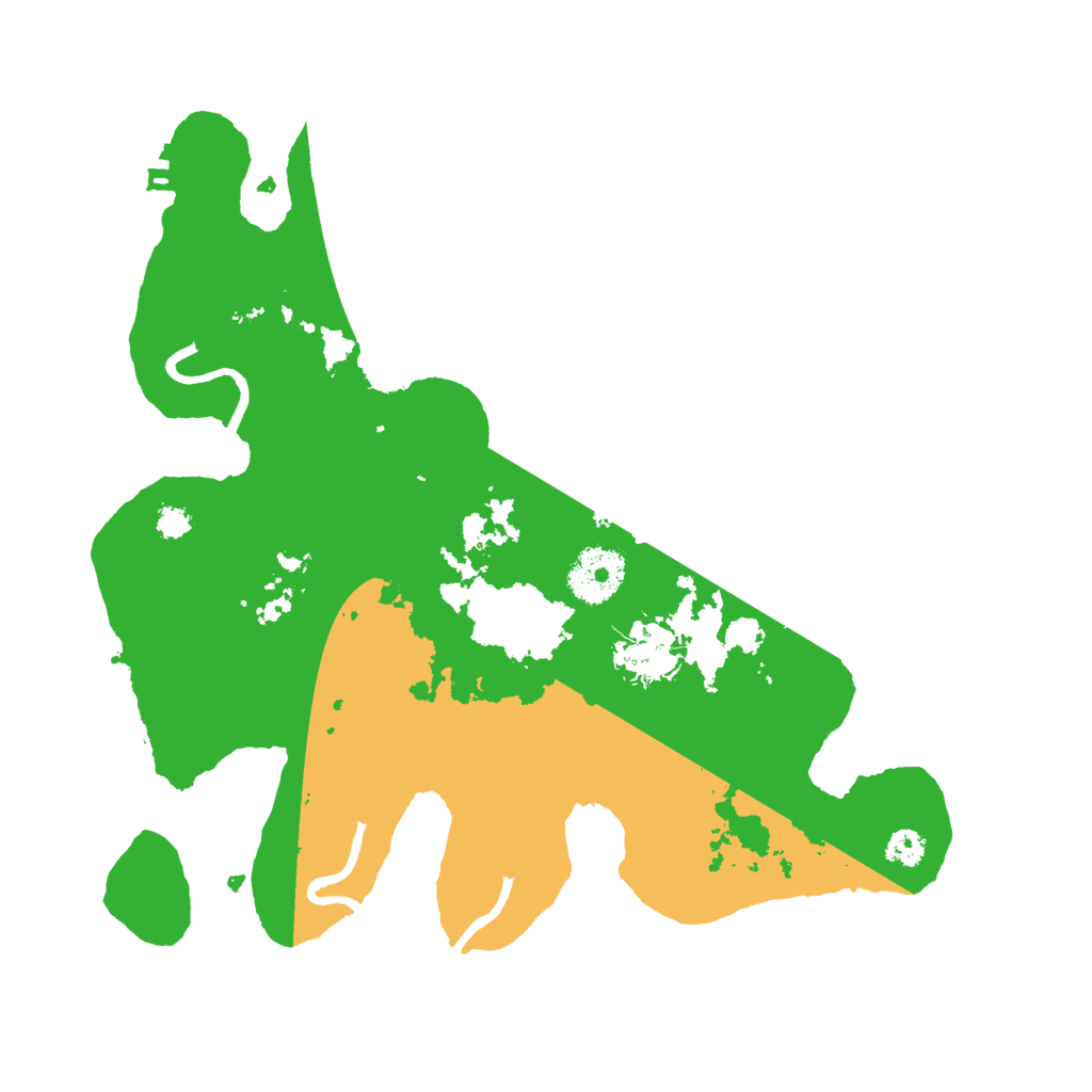 Biome Rust Map: Procedural Map, Size: 3000, Seed: 65639