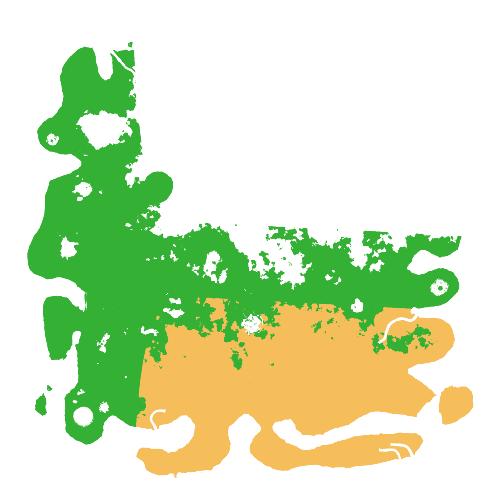Biome Rust Map: Procedural Map, Size: 4500, Seed: 840398815