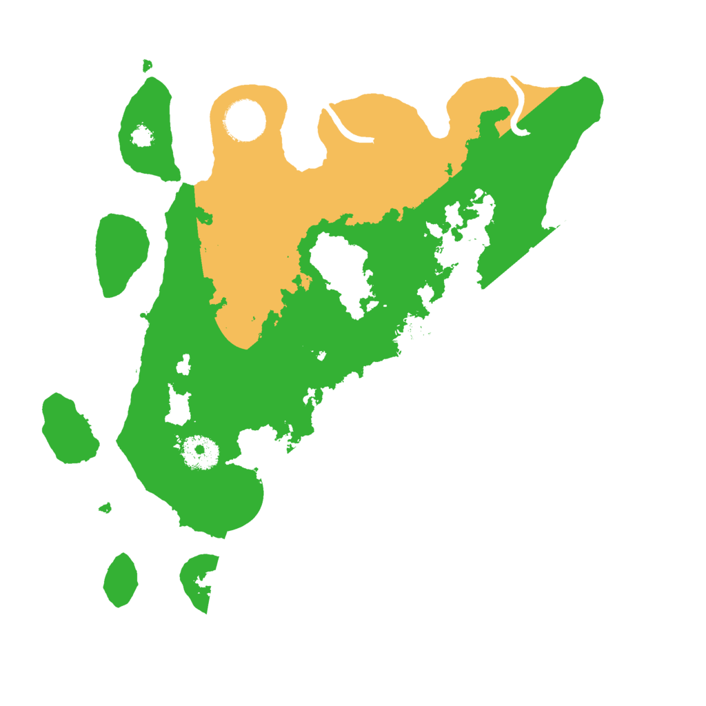 Biome Rust Map: Procedural Map, Size: 3000, Seed: 1430560557