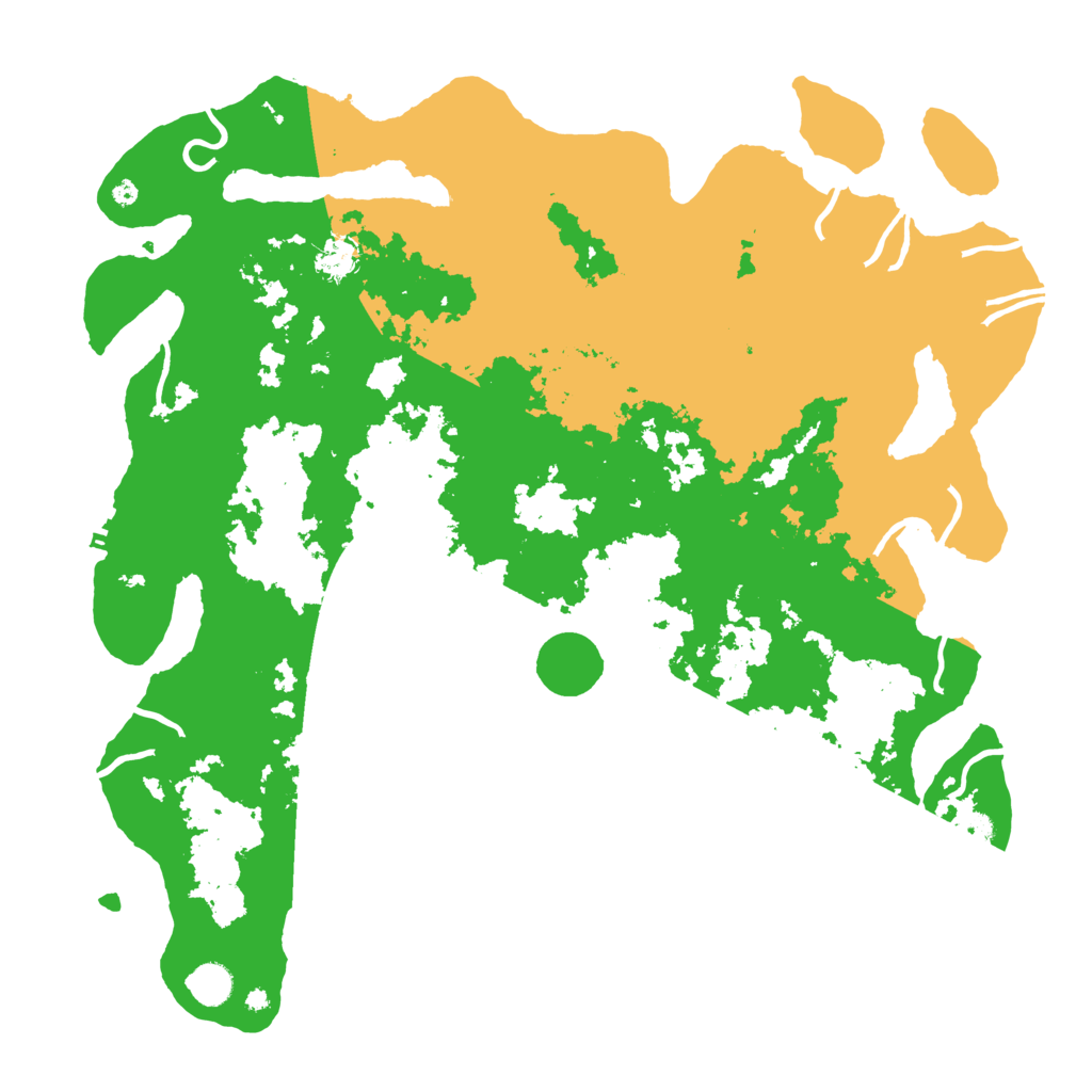 Biome Rust Map: Procedural Map, Size: 4500, Seed: 99792