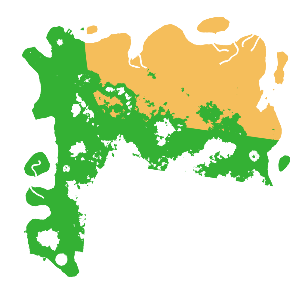 Biome Rust Map: Procedural Map, Size: 4500, Seed: 150851324