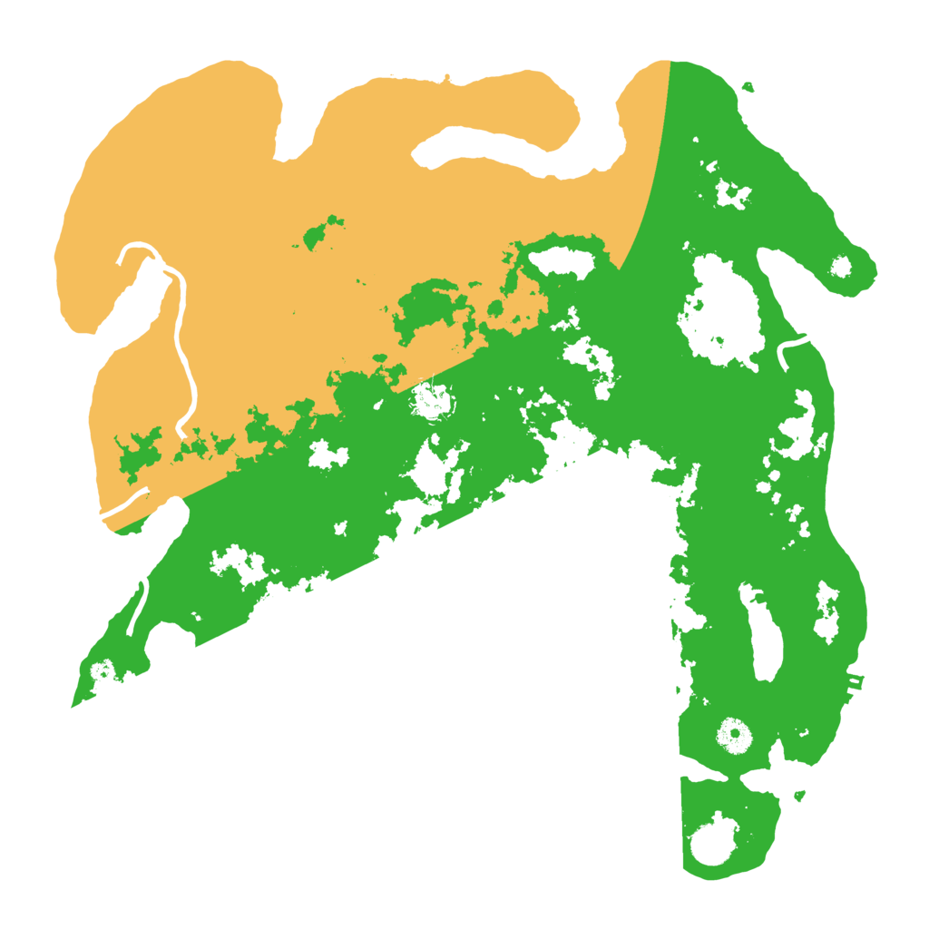 Biome Rust Map: Procedural Map, Size: 4000, Seed: 205267115