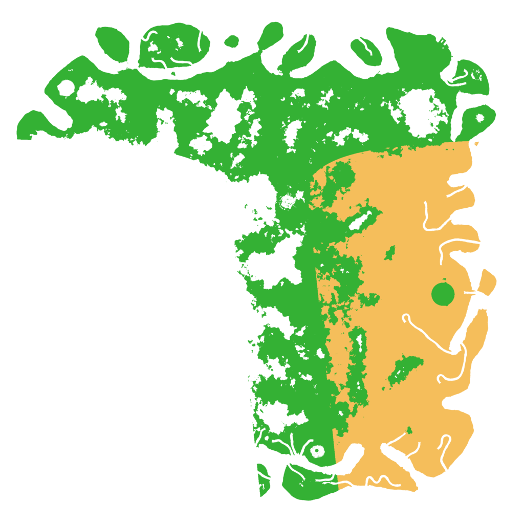 Biome Rust Map: Procedural Map, Size: 6000, Seed: 5312689