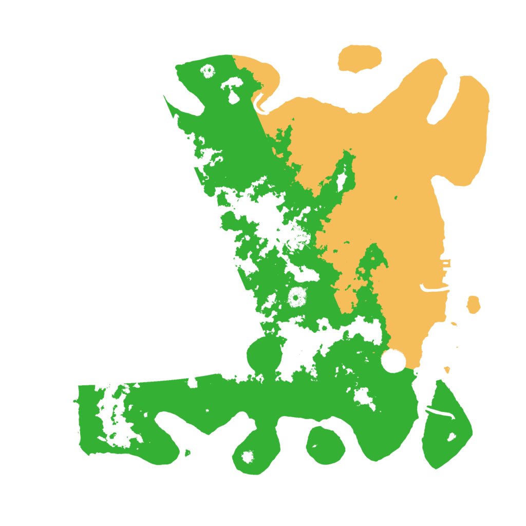 Biome Rust Map: Procedural Map, Size: 4000, Seed: 2032759001