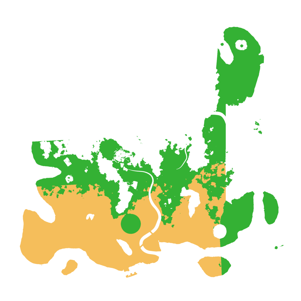 Biome Rust Map: Procedural Map, Size: 4000, Seed: 404381241