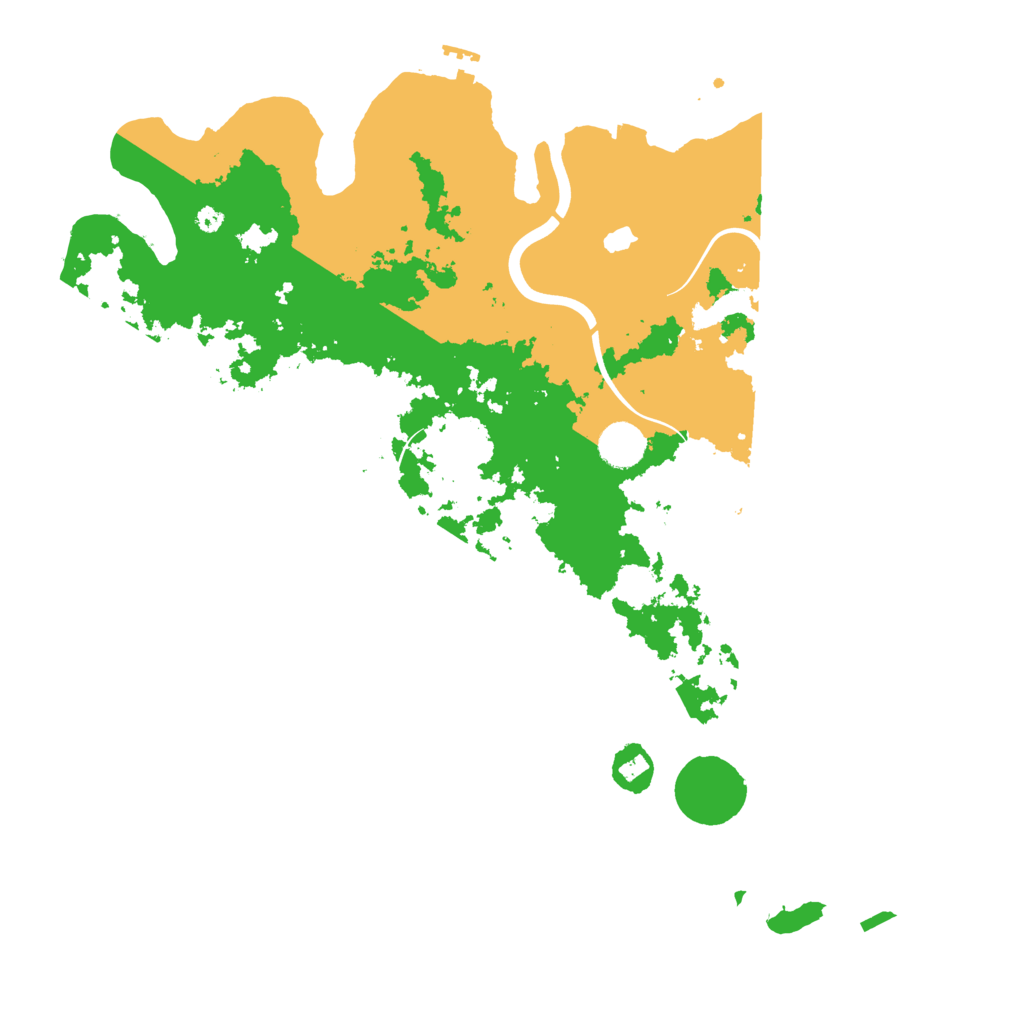 Biome Rust Map: Procedural Map, Size: 4000, Seed: 65224552