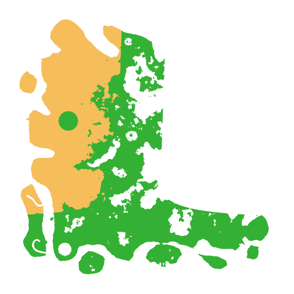 Biome Rust Map: Procedural Map, Size: 4000, Seed: 220124