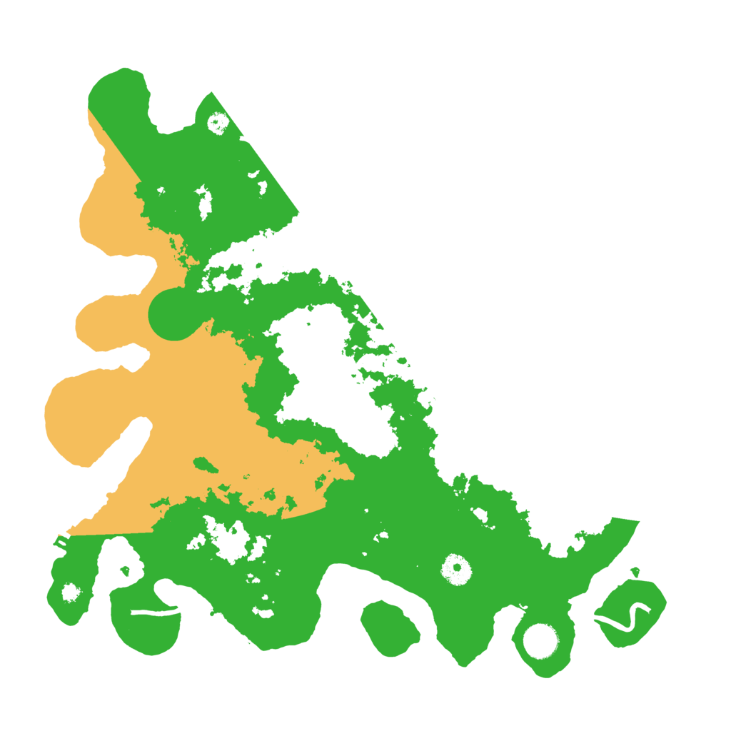 Biome Rust Map: Procedural Map, Size: 3700, Seed: 573512