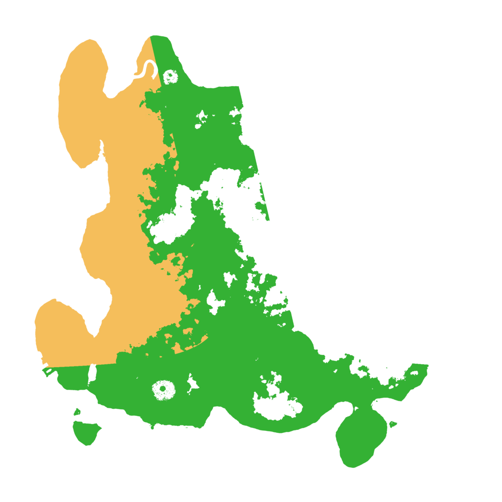 Biome Rust Map: Procedural Map, Size: 3500, Seed: 1019141797