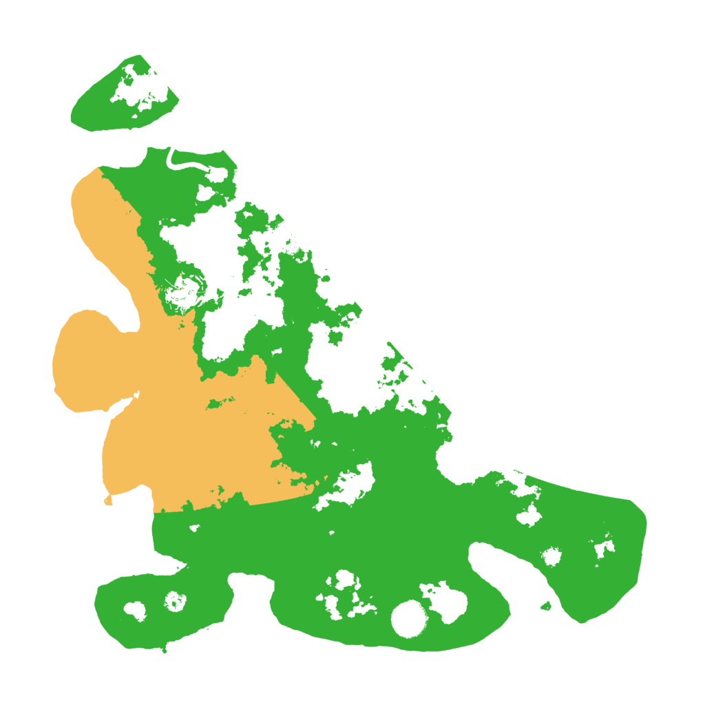 Biome Rust Map: Procedural Map, Size: 3500, Seed: 1043201030