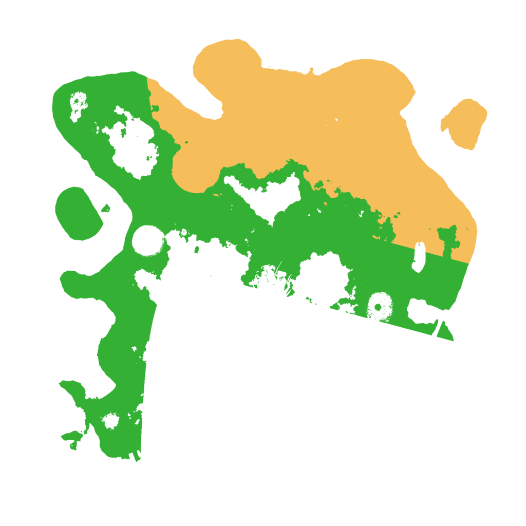 Biome Rust Map: Procedural Map, Size: 3000, Seed: 339851420