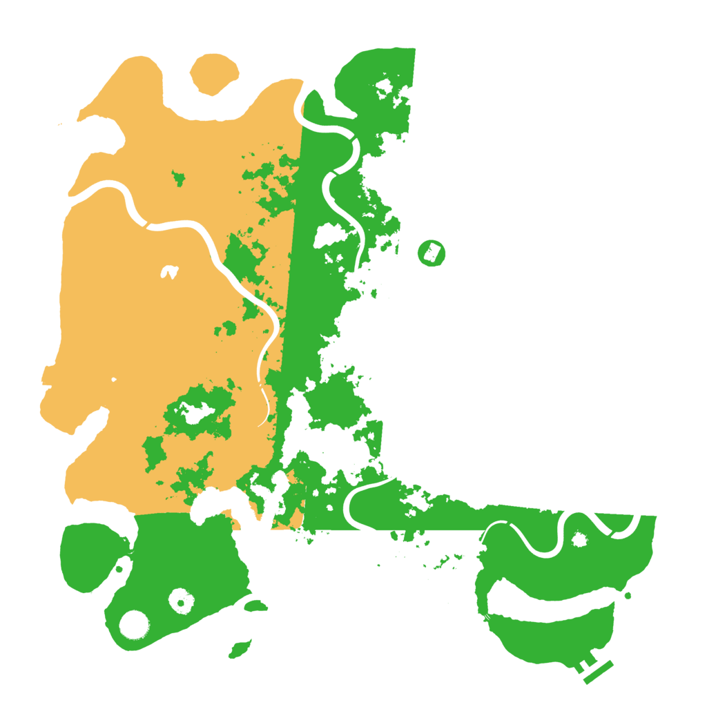 Biome Rust Map: Procedural Map, Size: 4250, Seed: 1613241855