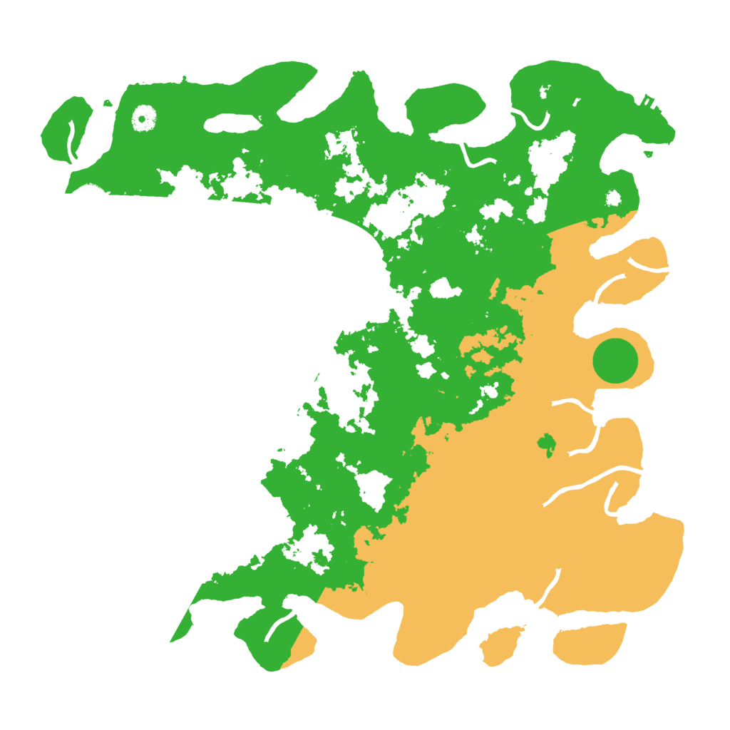 Biome Rust Map: Procedural Map, Size: 4250, Seed: 55669369