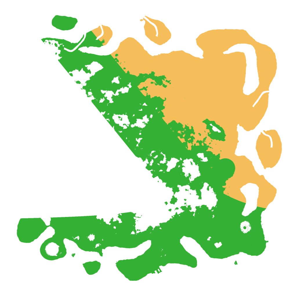 Biome Rust Map: Procedural Map, Size: 4000, Seed: 318536121