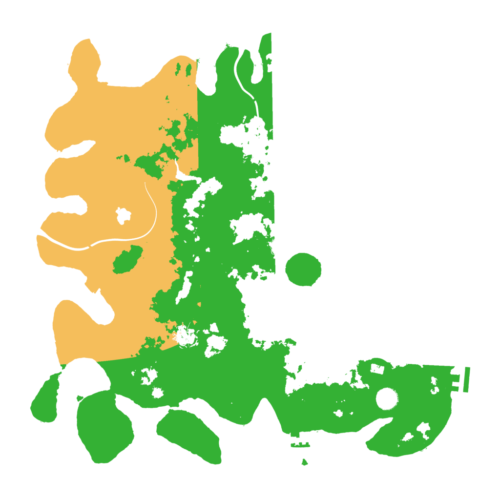 Biome Rust Map: Procedural Map, Size: 4000, Seed: 2049554244