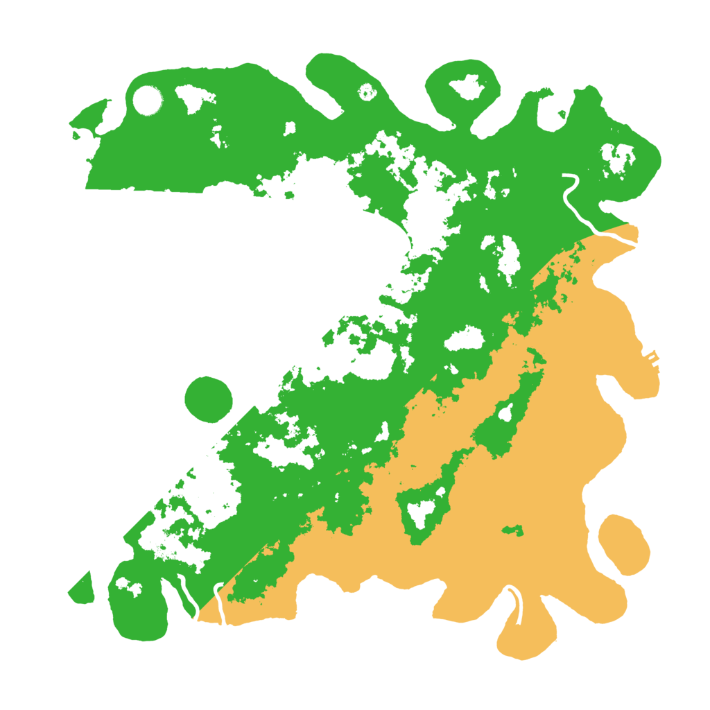 Biome Rust Map: Procedural Map, Size: 4250, Seed: 159095951