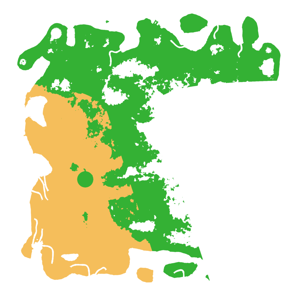 Biome Rust Map: Procedural Map, Size: 5000, Seed: 34856