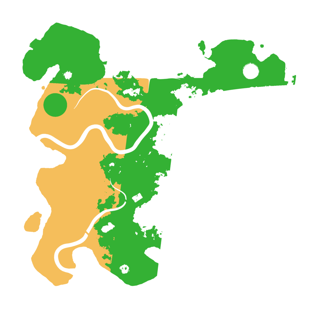 Biome Rust Map: Procedural Map, Size: 3500, Seed: 1644084327