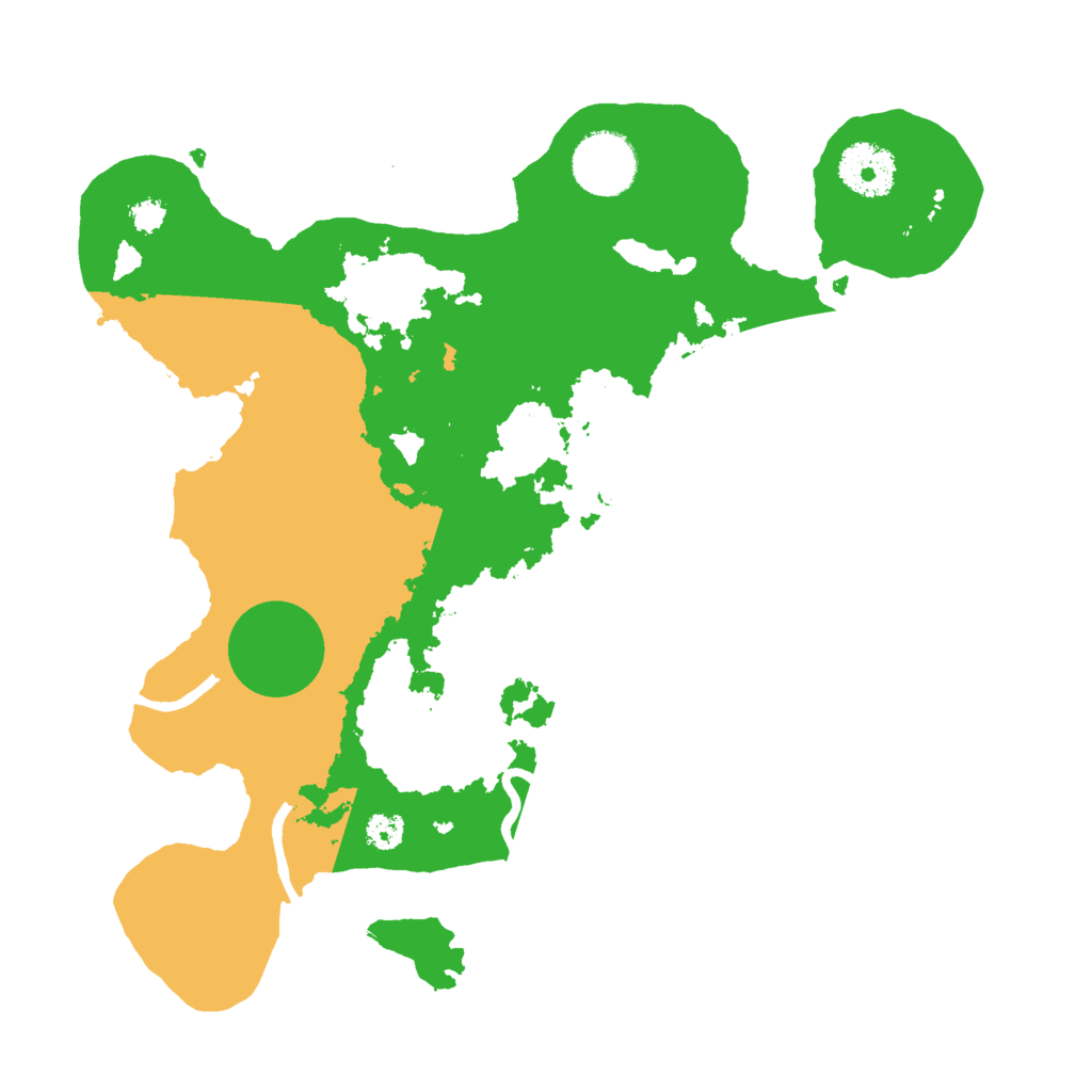 Biome Rust Map: Procedural Map, Size: 3000, Seed: 323589275