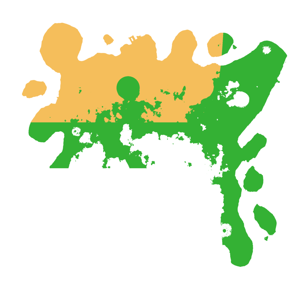 Biome Rust Map: Procedural Map, Size: 3500, Seed: 1252532239