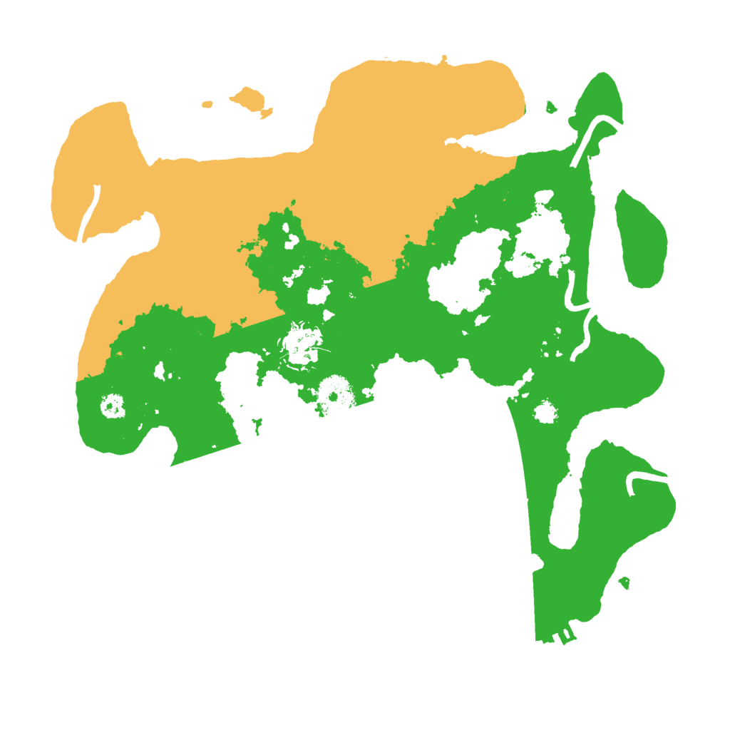 Biome Rust Map: Procedural Map, Size: 3000, Seed: 1541147386