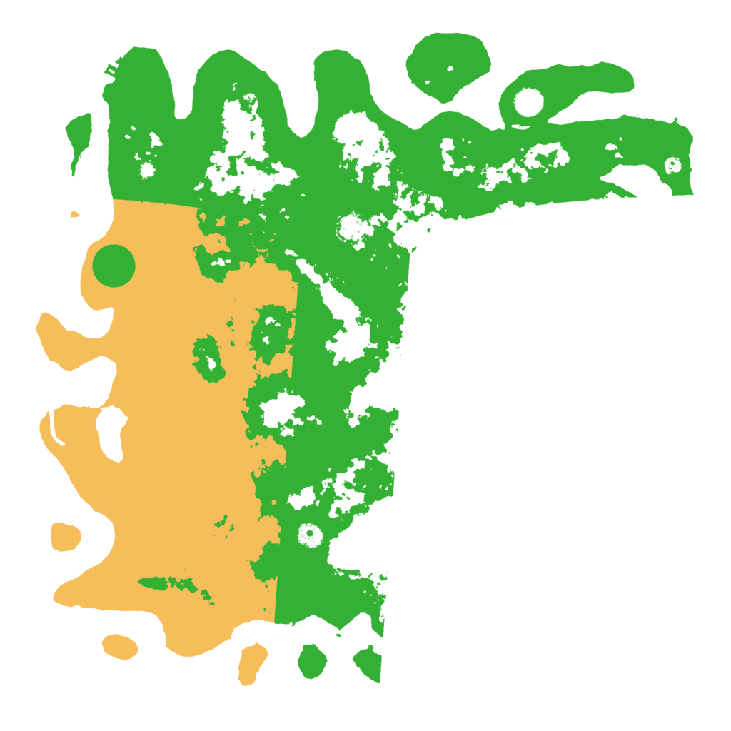 Biome Rust Map: Procedural Map, Size: 4500, Seed: 2154933