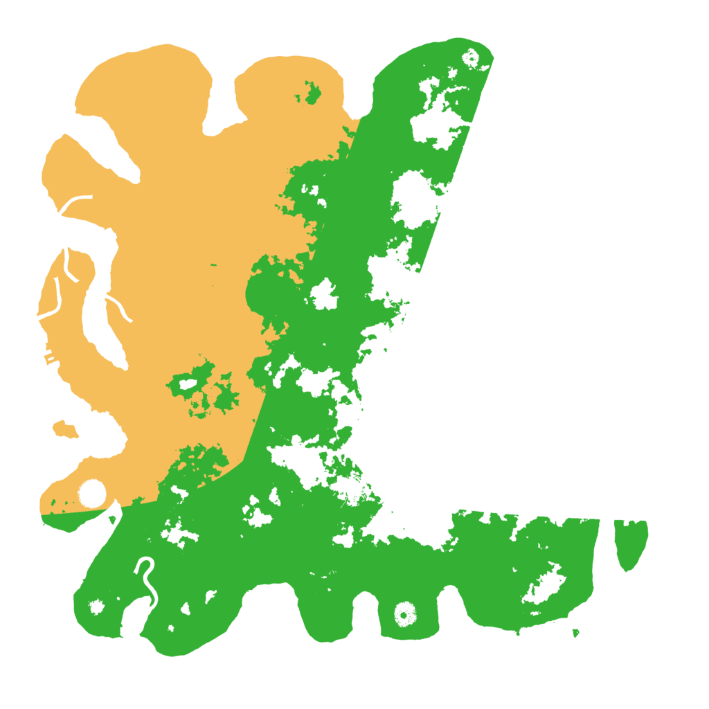 Biome Rust Map: Procedural Map, Size: 4500, Seed: 123123