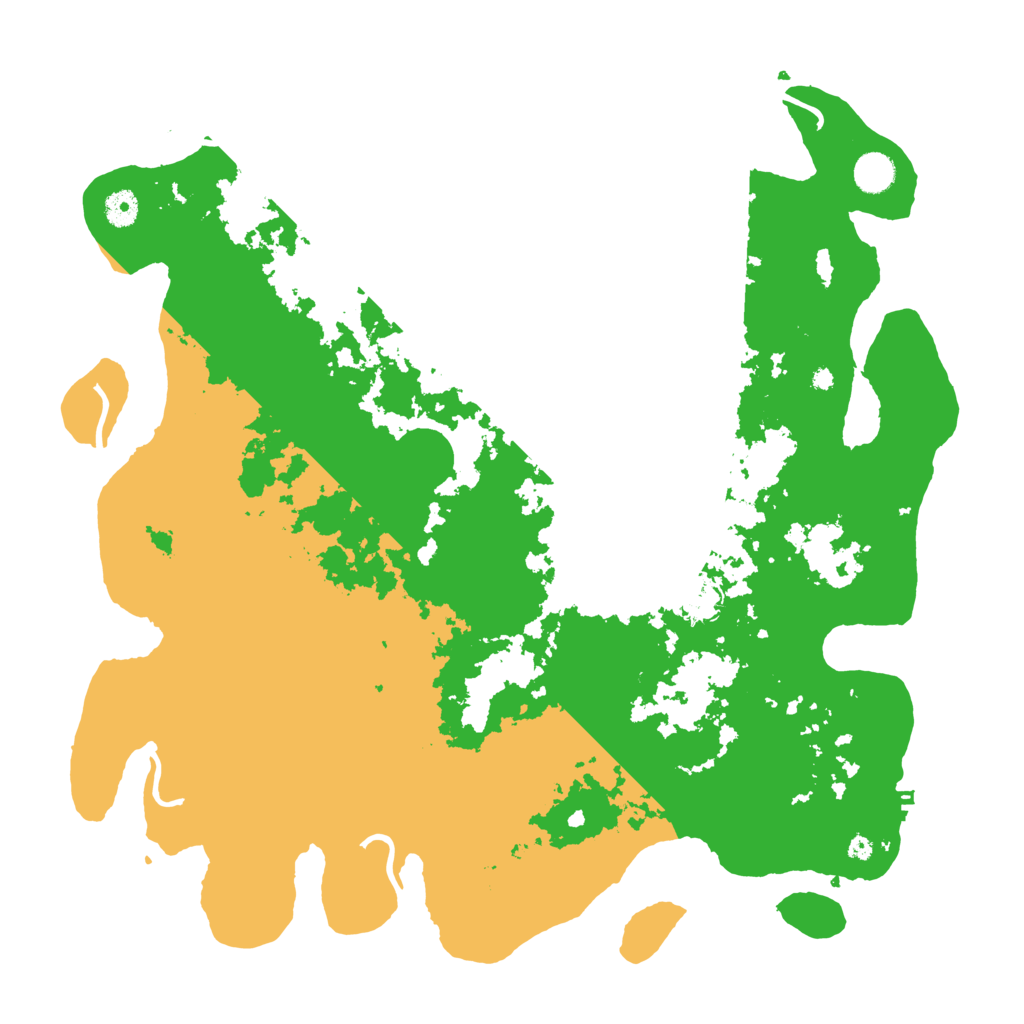 Biome Rust Map: Procedural Map, Size: 4400, Seed: 33658416