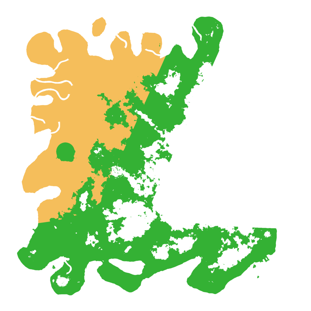 Biome Rust Map: Procedural Map, Size: 4500, Seed: 324564356