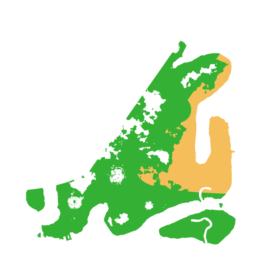 Biome Rust Map: Procedural Map, Size: 3000, Seed: 1623296