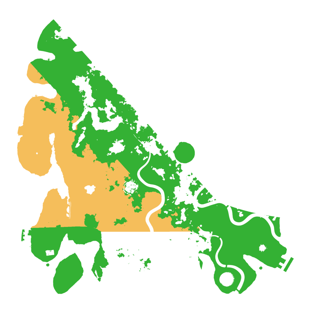 Biome Rust Map: Procedural Map, Size: 4000, Seed: 7981653