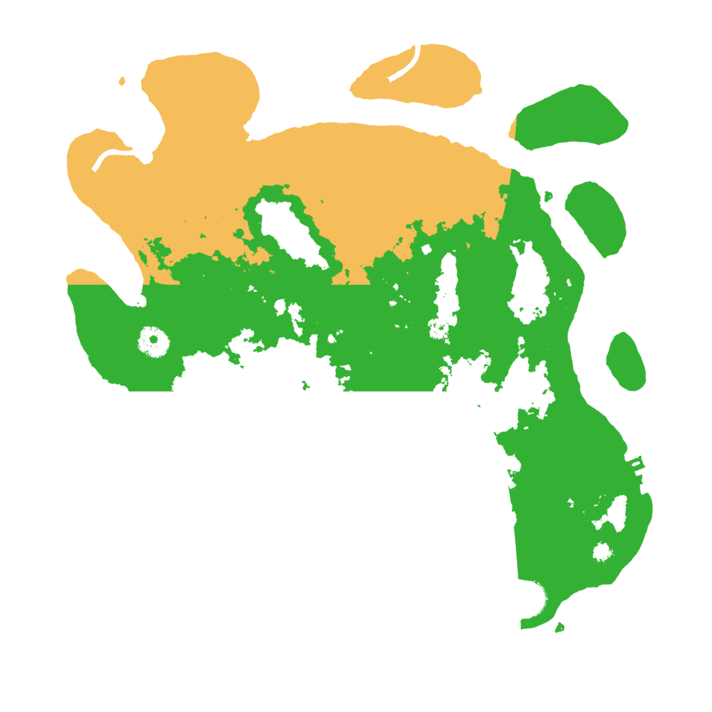 Biome Rust Map: Procedural Map, Size: 3500, Seed: 29213072