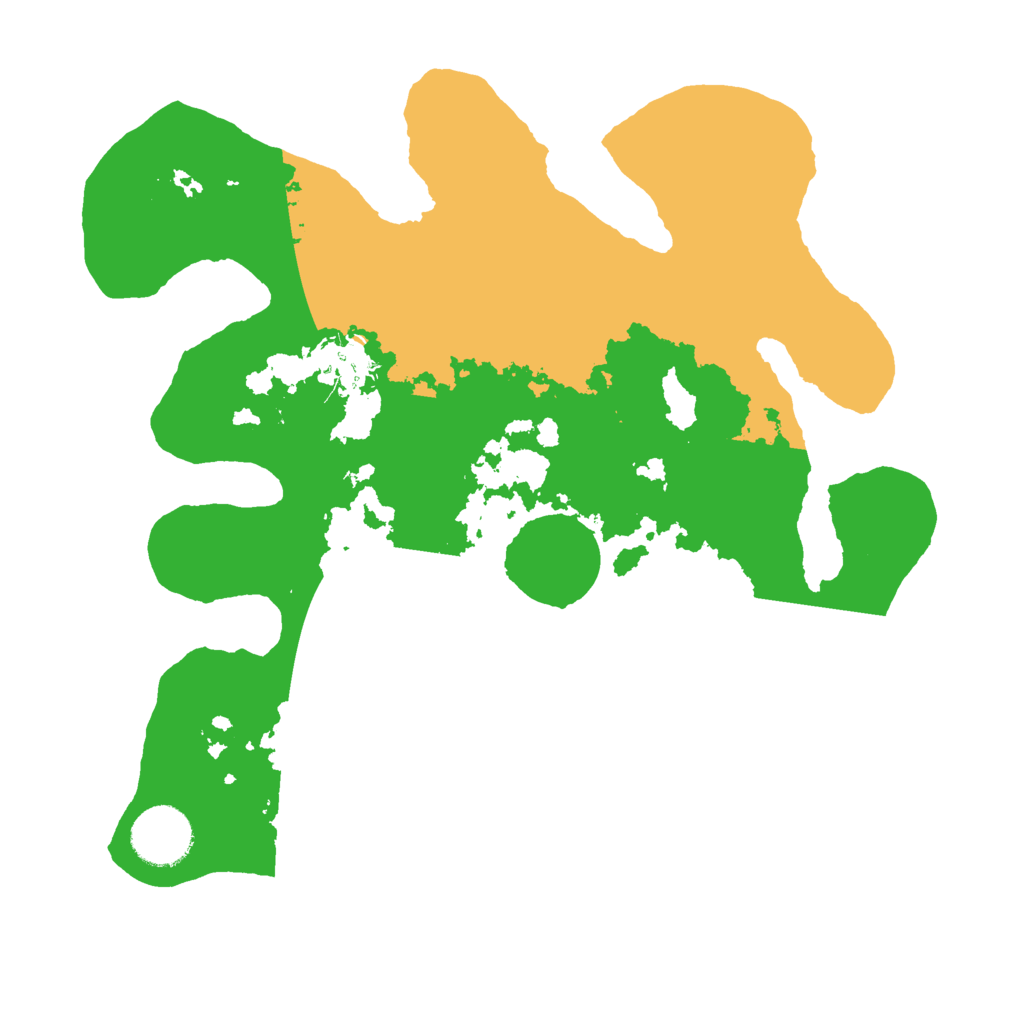 Biome Rust Map: Barren, Size: 3000, Seed: 1511964593