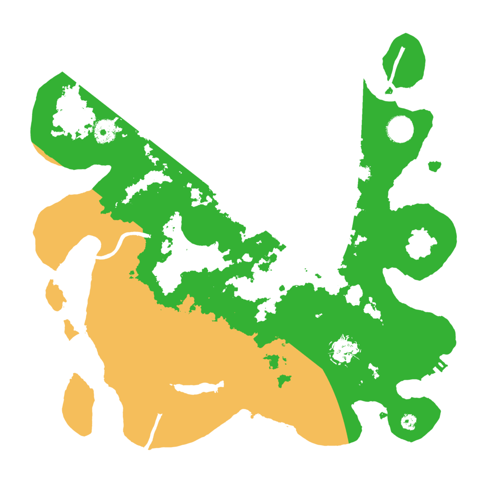 Biome Rust Map: Procedural Map, Size: 3250, Seed: 2137282064