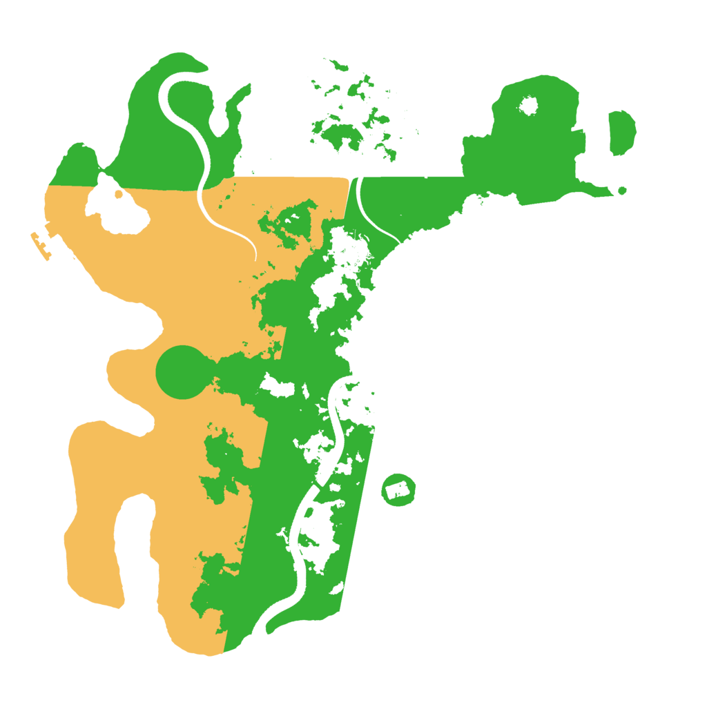 Biome Rust Map: Procedural Map, Size: 3450, Seed: 32116284