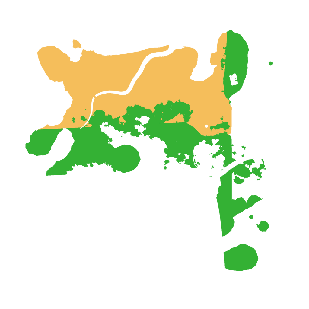 Biome Rust Map: Procedural Map, Size: 3000, Seed: 13978