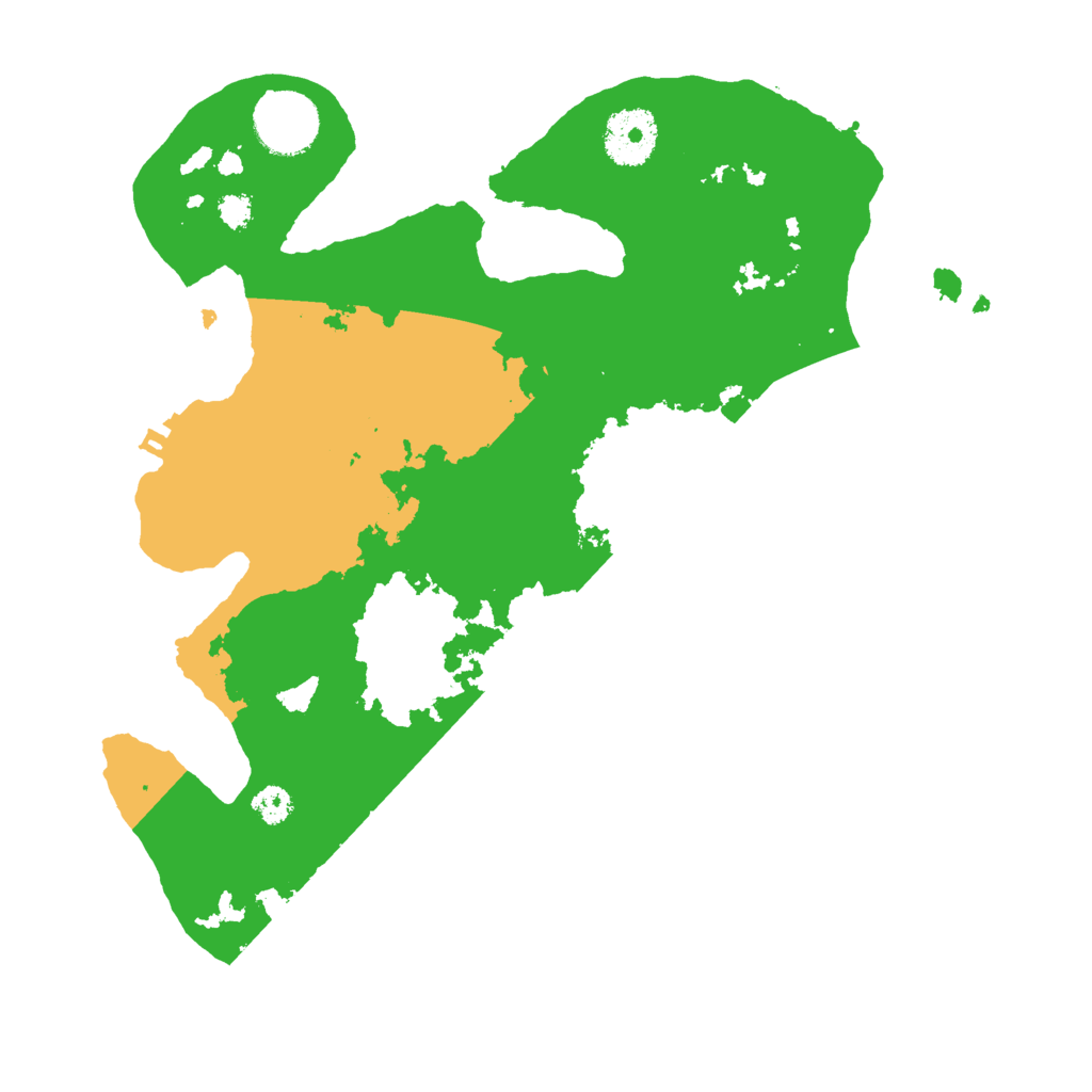 Biome Rust Map: Procedural Map, Size: 3000, Seed: 560369