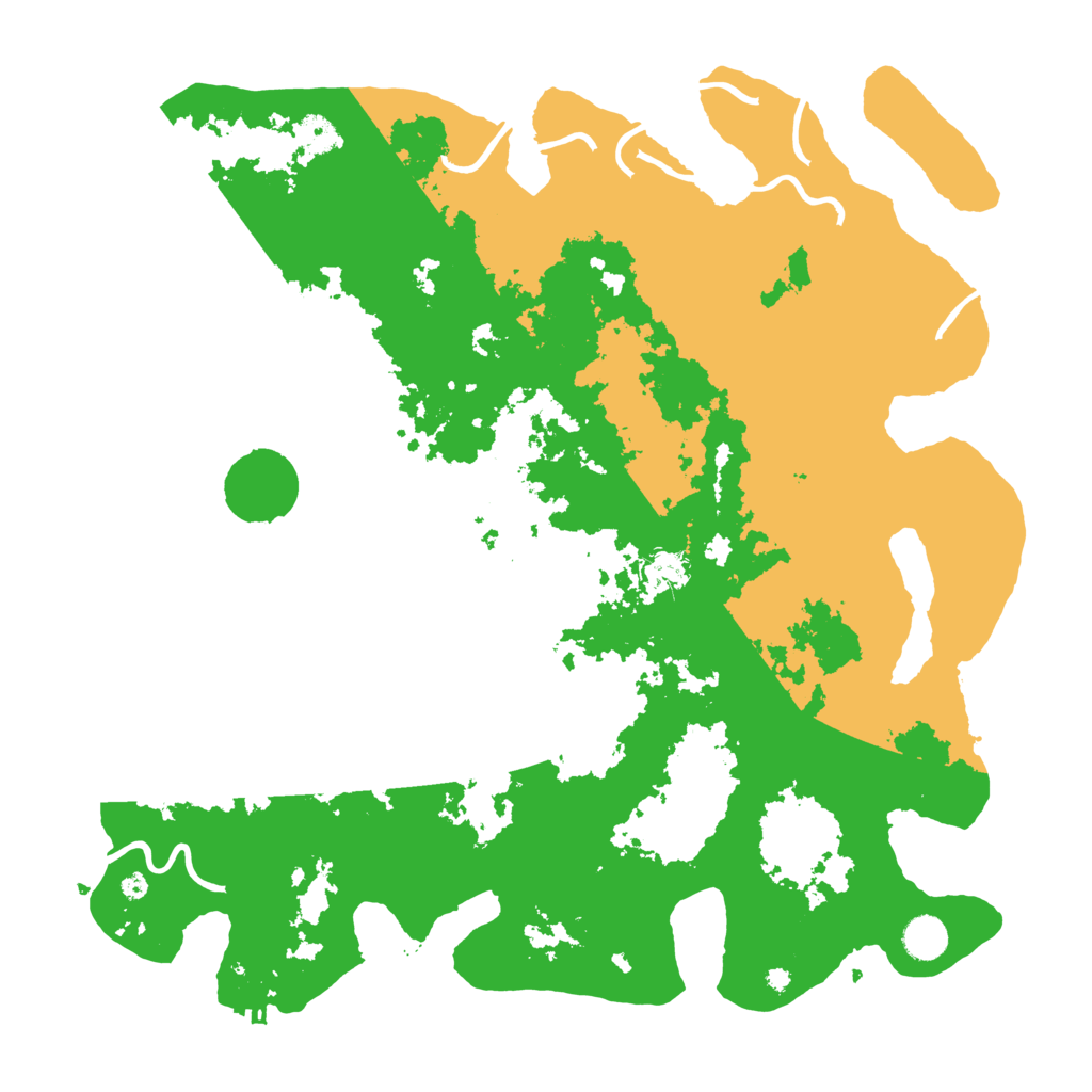 Biome Rust Map: Procedural Map, Size: 4300, Seed: 42679139