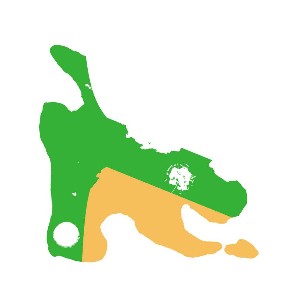 Biome Rust Map: Barren, Size: 2137, Seed: 69