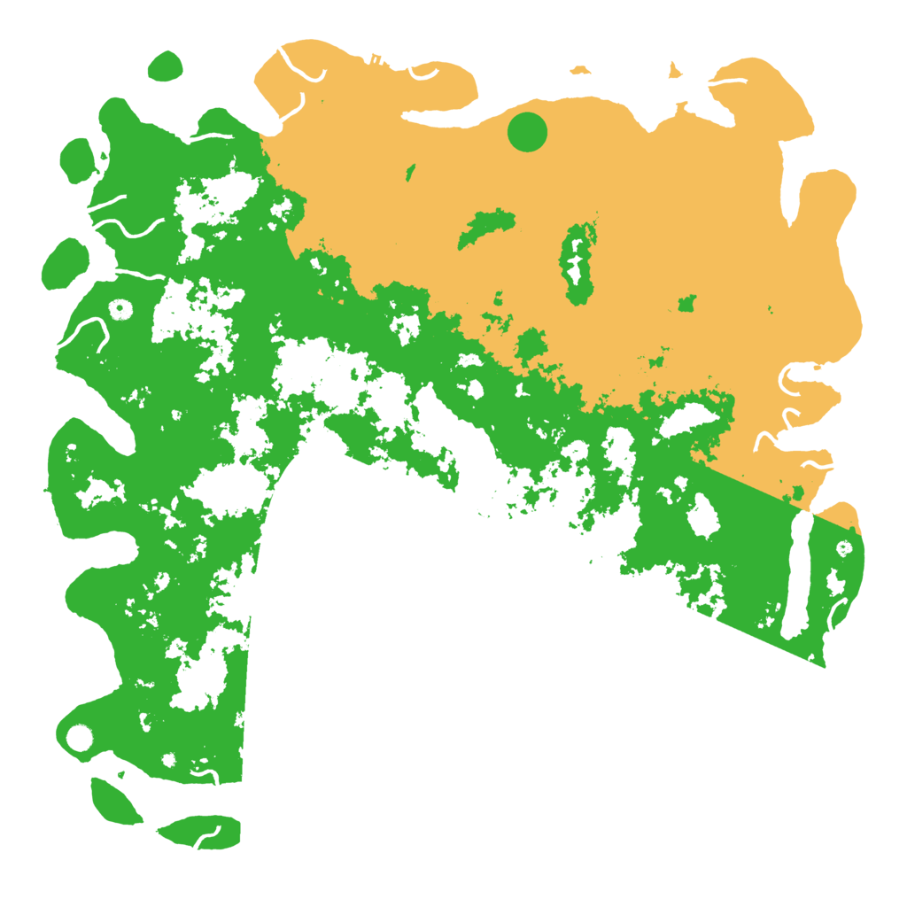 Biome Rust Map: Procedural Map, Size: 6000, Seed: 978016597