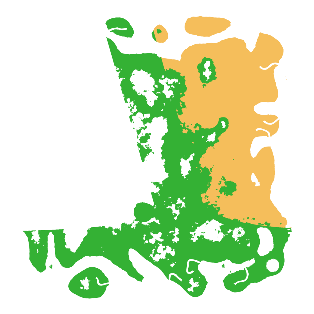 Biome Rust Map: Procedural Map, Size: 4300, Seed: 32228621