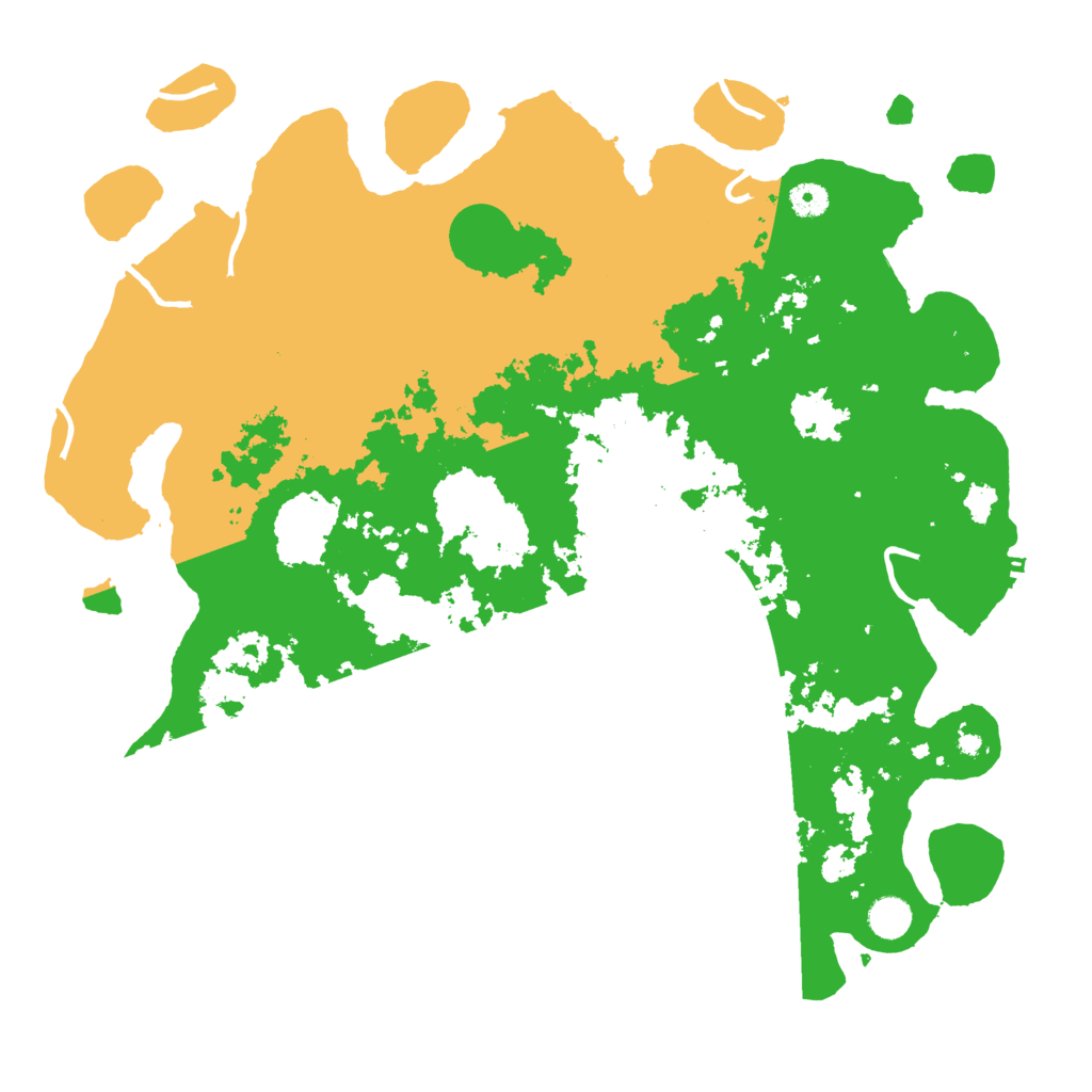 Biome Rust Map: Procedural Map, Size: 4500, Seed: 588275523