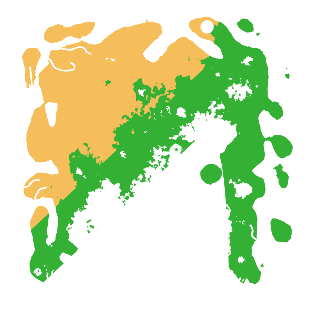 Biome Rust Map: Procedural Map, Size: 4250, Seed: 60106433