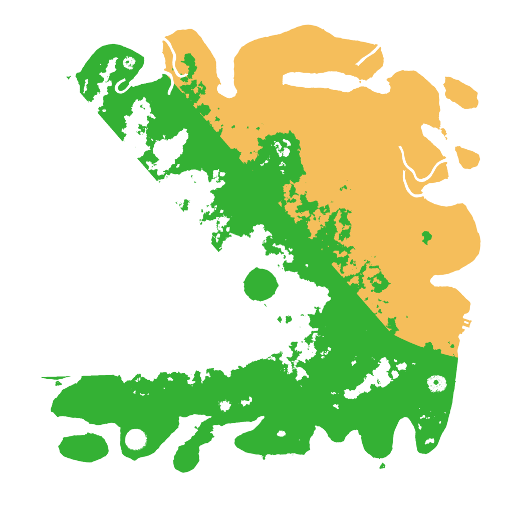 Biome Rust Map: Procedural Map, Size: 4250, Seed: 196504805