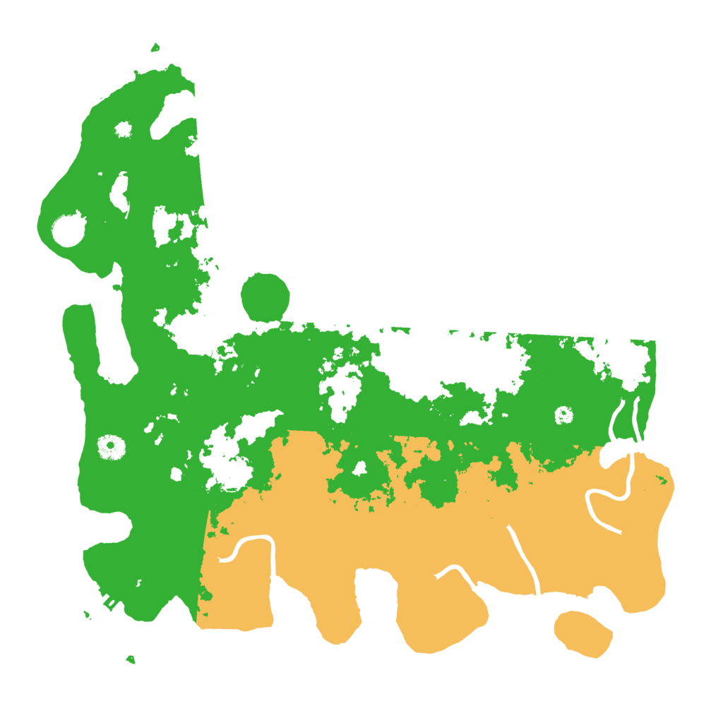 Biome Rust Map: Procedural Map, Size: 4000, Seed: 85916